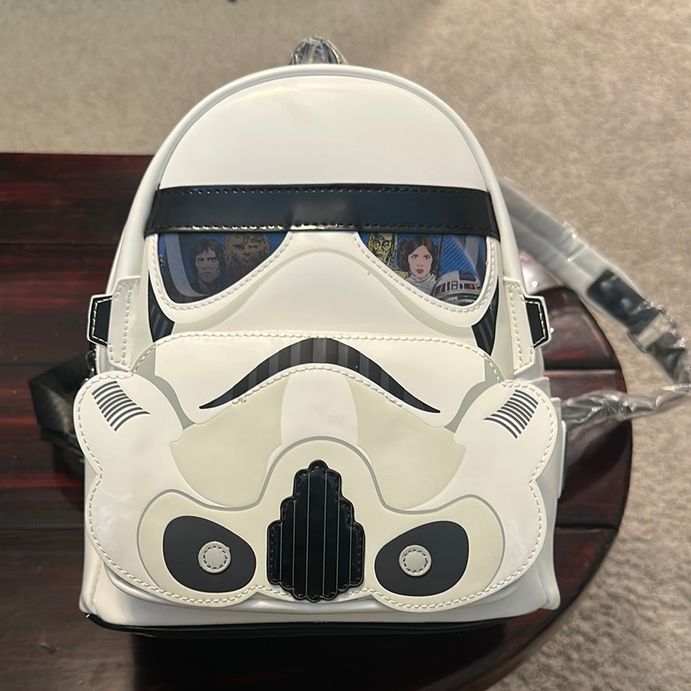 Loungefly Star Wars Stormtrooper Backpack - White